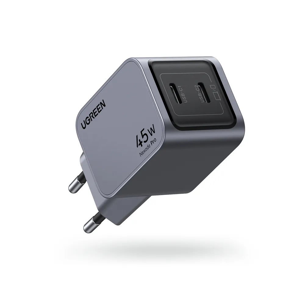 UGREEN 45W Nexode Pro X707 GaN USB-C Power Adapter, Grau