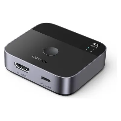 KVM-Schalter Ugreen AW503 2x1 4K@60Hz USB-C/HDMI