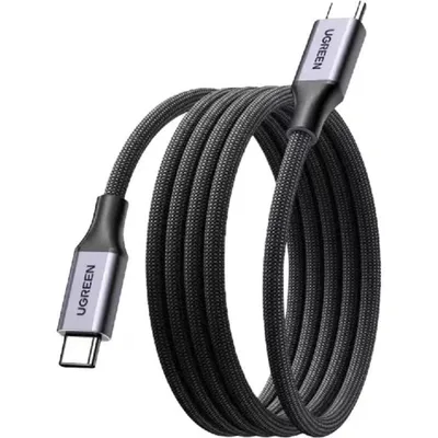 USB-C Kabel Ugreen 55517 1m 100W Magnetisch Nylon Schwarz