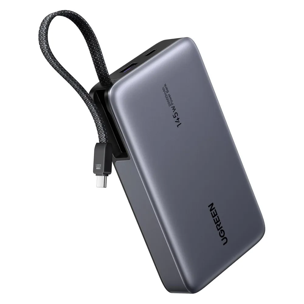 UGREEN Nexode PB551 Powerbank mit integriertem USB-C Kabel
