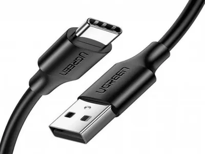 Kabel Ugreen 60118 USB-C zu USB-A 2 m Schwarz USB 2.0 18W