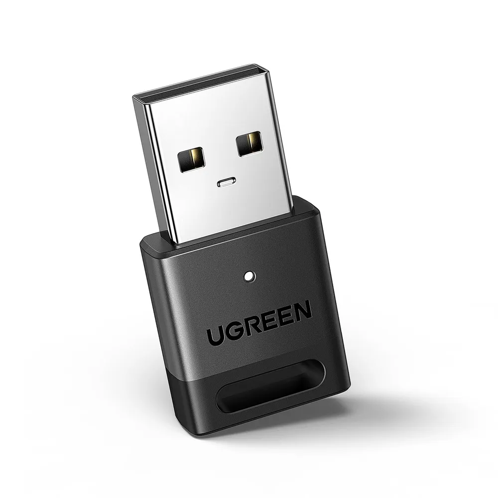 Bluetooth Adapter Ugreen CM591 5.3 USB Schwarz Kompakt 20 m Reichweite
