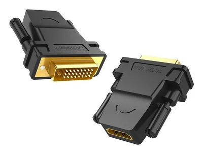 Adapter Ugreen DVI 24+1 zu HDMI vergoldet schwarz