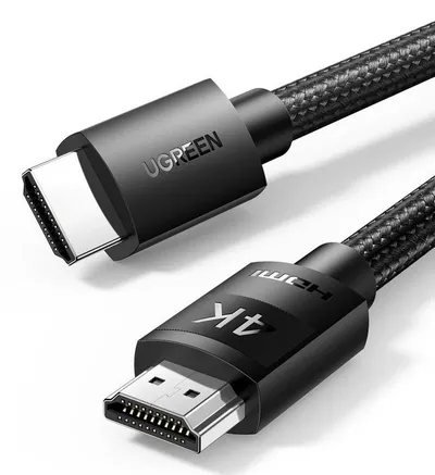 HDMI-Kabel Ugreen HD119 2m 4K 60Hz eARC Nylon Schwarz