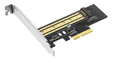 Ugreen 70503 PCIe-Adapter für M.2 SSD, kompatibel mit PC, hohe Geschwindigkeit