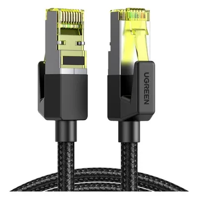 Ugreen NW150 Cat 7 F/FTP opletený ethernetový kabel RJ45 5m (černý)