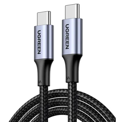 Ugreen 70427 USB Kabel USB 2.0 1 m USB C Schwarz, Silber