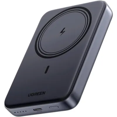 Powerbank UGREEN PB561 Magnetisch 10000mAh 20W Schnellladung Wireless Schwarz