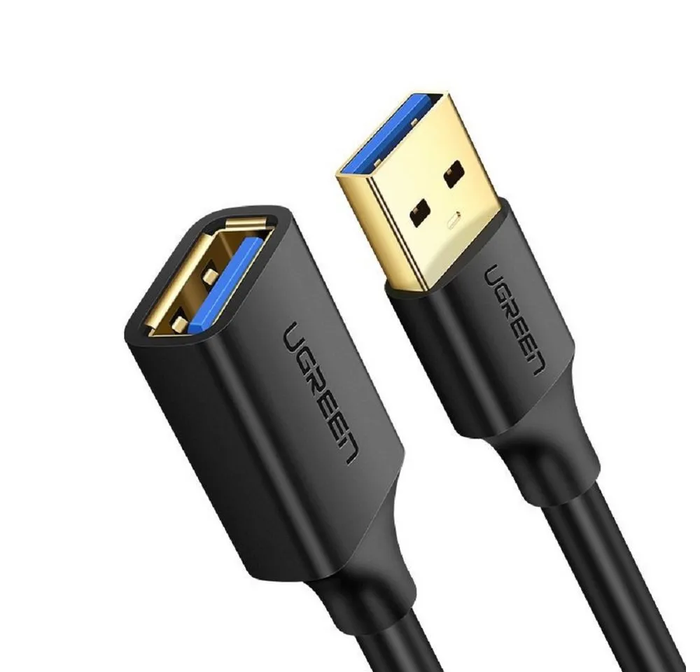 UGREEN 1,5m Kabel Verlängerungsadapter USB 3.0 weiblich - USB 3.0 männlich USB-Kabel, (150 cm)