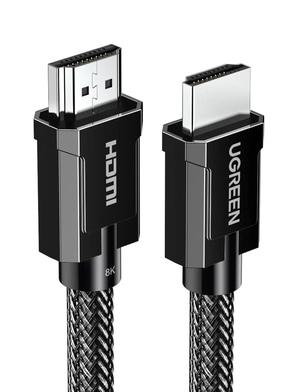 UGREEN Kabel HDMI 2.1 8K 60Hz4K 120 Hz 3D 48 Gbps HDR VRR QMS ALLM HDMI-Kabel, (300 cm)