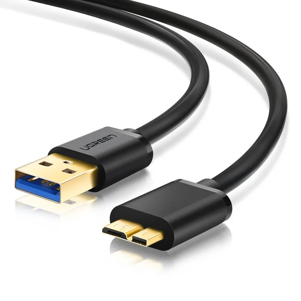 UGREEN Kabel USB-A - Micro USB-B 3.0 5Gb/s schwarz (US130) USB-Kabel