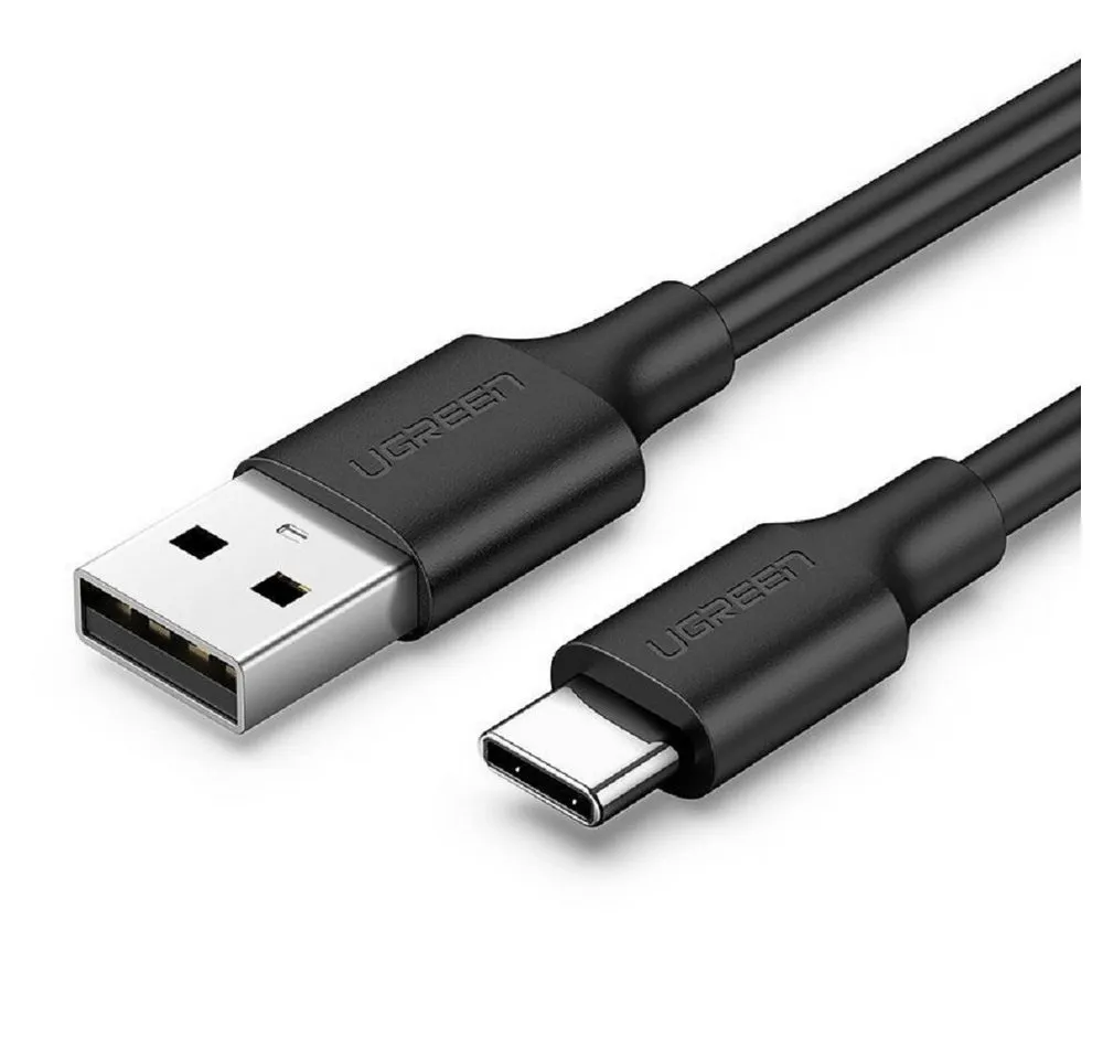 UGREEN Kabel USB - USB Typ-C 3A 3 Meter Datenkabel USB-C Ladeadapter schwarz USB-Kabel