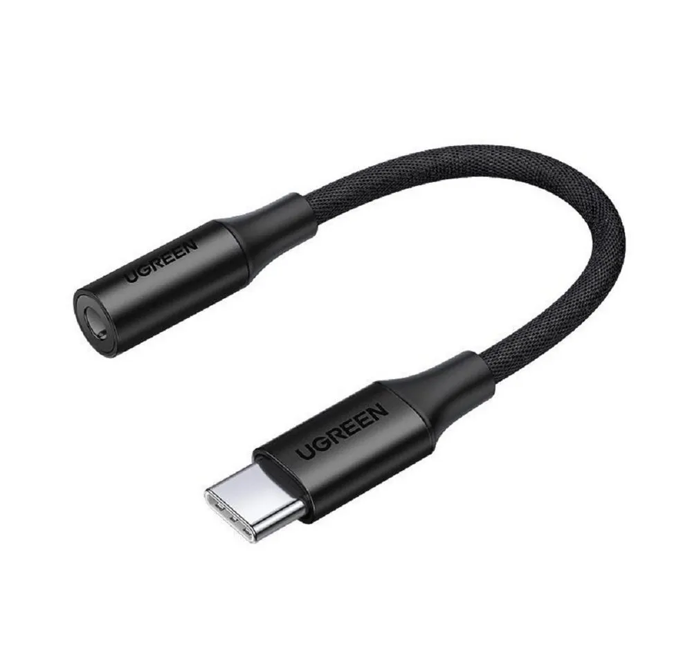 UGREEN Kopfhöreradapter mit 3,5mm Jack Miniklinke auf USB Typ-C USB-C Smartphone-Adapter