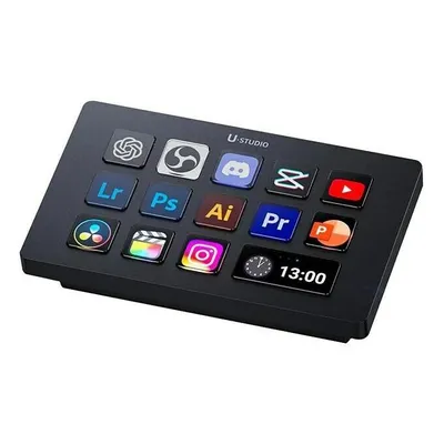 Controller Ulanzi D200H 13 Tasten LCD Hub 7-in-1 KI Lichtsteuerung