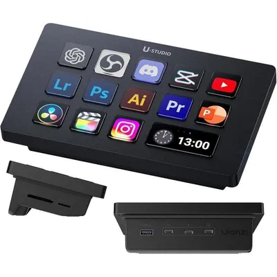 Controller Ulanzi D200H 13 Tasten LCD Hub 7-in-1 KI Lichtsteuerung