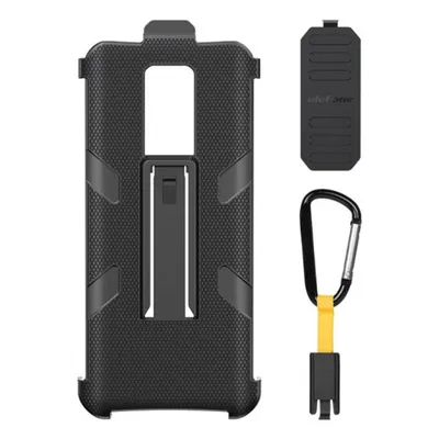 Funda para móvil Ulefone Armor Cover Case Schwarz Pinza para cinturón y anilla para Armor 17 Pro