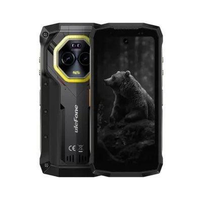 Smartphone Ulefone Armor Mini 20 8GB 256GB Dual-SIM-Kamera 64MP Beständig IP68 Schwarz