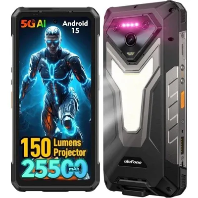 Ulefone Armor 34 Pro 5G 16GB 512GB 6.95" Schwarz