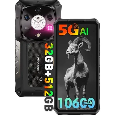 Ulefone Armor 28 Pro 5G 32GB 512GB 6.67" Schwarz