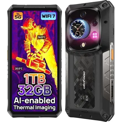 Ulefone Armor 28 Ultra 5G 16GB 1TB 6.67" Schwarz