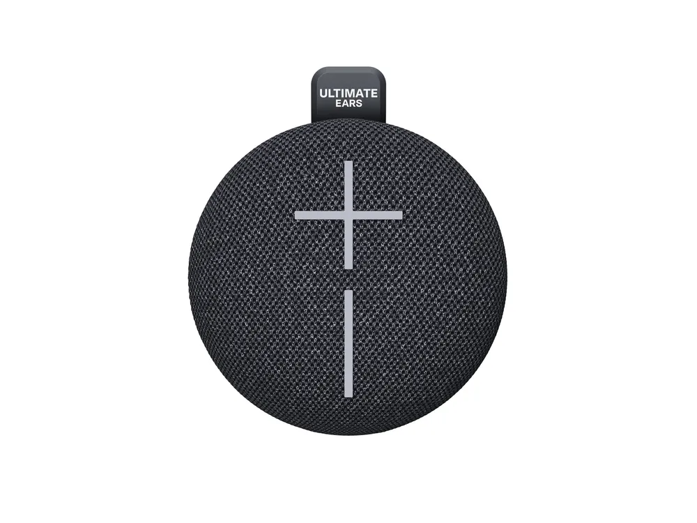 Ultimate Ears MINIROLL portabler Lautsprecher, Sanftes Schwarz, Kabellos