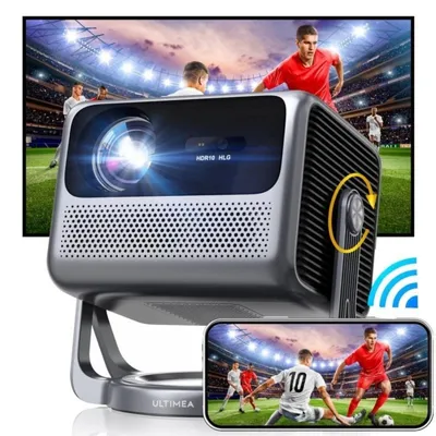 Proyector Ultimea Nova C40 FullHD 600 Lúmenes 120" LED LCD Smart TV Android Portabel