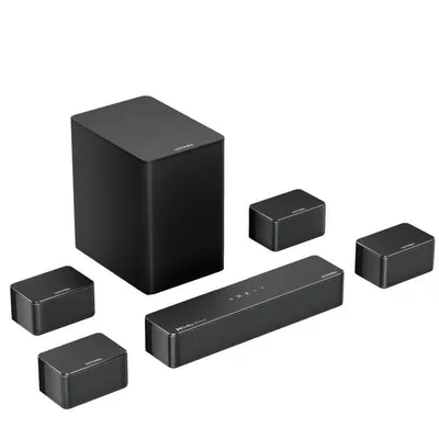 Barra de Sonido Ultimea Poseidon D80 7.1 460W Bluetooth HDMI eARC Dolby Atmos