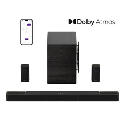 Soundbar Ultimea Skywave X70 7.1.4 980W Bluetooth HDMI Dolby Atmos