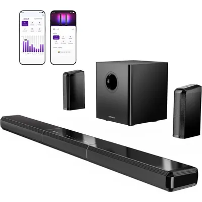 Soundbar Ultimea Apollo S90 9.1 120W Bluetooth HDMI eARC Dolby Atmos