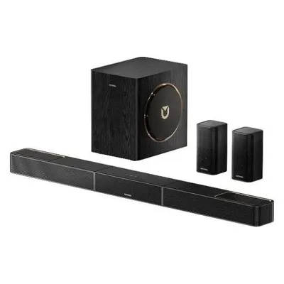 Soundbar Ultimea Skywave F40 5.1.2 200W Bluetooth HDMI eARC Subwoofer Dolby Atmos Schwarz