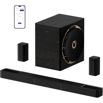 Soundbar Ultimea U442A Skywave X70 7.1.4 980W Bluetooth HDMI eARC Dolby Atmos Schwarz
