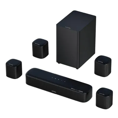 Soundbar Ultimea Aura A60 7.1 4″ Subwoofer Bluetooth 5.3 App Dolby Atmos
