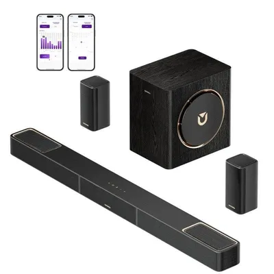 Soundbar Ultimea 5.1.2 530W Bluetooth HDMI eARC Dolby Atmos