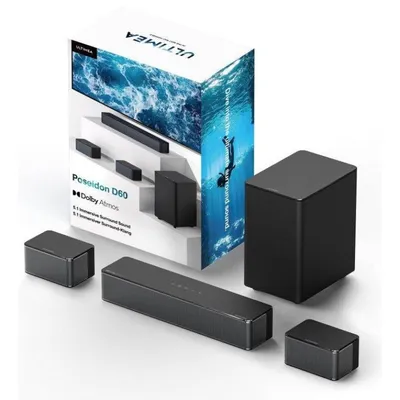 Soundbar Ultimea Poseidon M4t 5.1 450W Bluetooth App-Steuerung Dolby Atmos