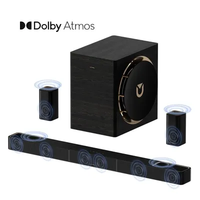 Soundbar Ultimea Skywave X70 7.1.4 Dolby Atmos 980W Bluetooth HDMI eARC Kabelloser Subwoofer