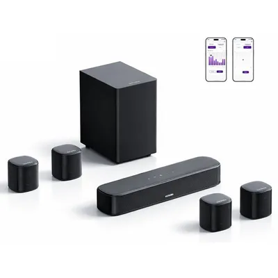 Soundbar Ultimea Aura S4T 7.1 Bluetooth Subwoofer SurroundX
