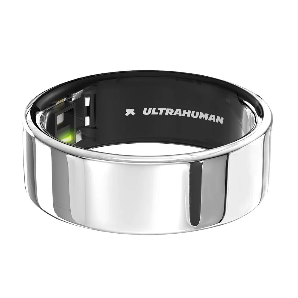 AIR Smart Ring, Space Silver - Größe 7