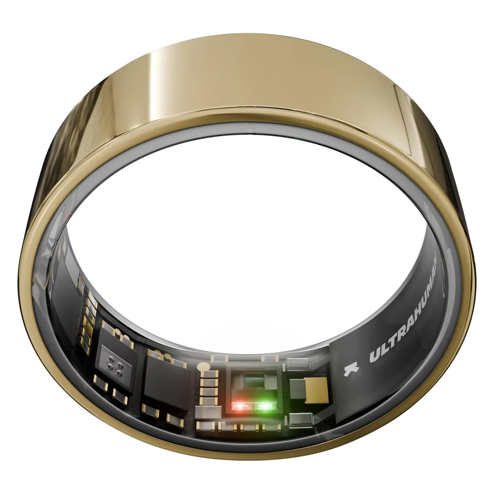 Intelligenter Ring Ultrahuman Air Bluetooth Laufzeit 6 Tage Android iOS Gold