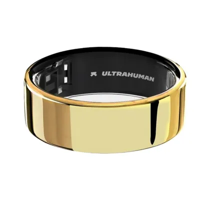 Intelligenter Ring Ultrahuman Air Bluetooth Laufzeit 6 Tage Android iOS Gold