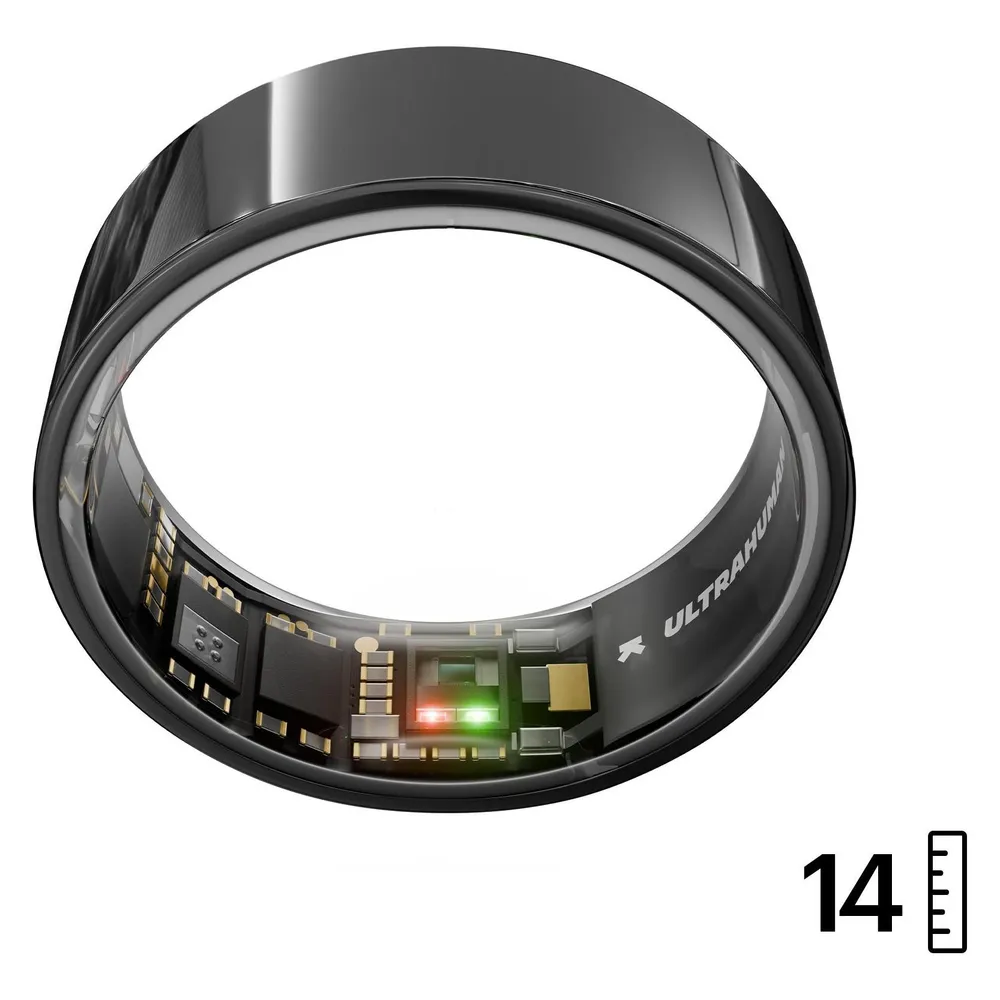 Ultrahuman Ring AIR - Aster Black - Size 14