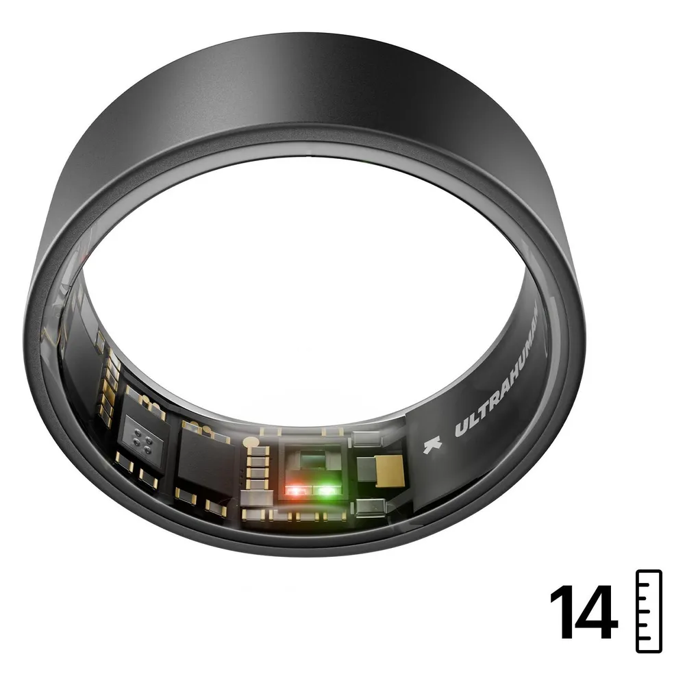 Ultrahuman Ring AIR - Matte Grey - Size 14