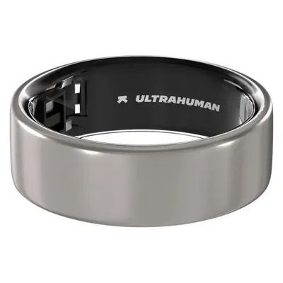 Ultrahuman Ring AIR - Raw Titanium - Size 5