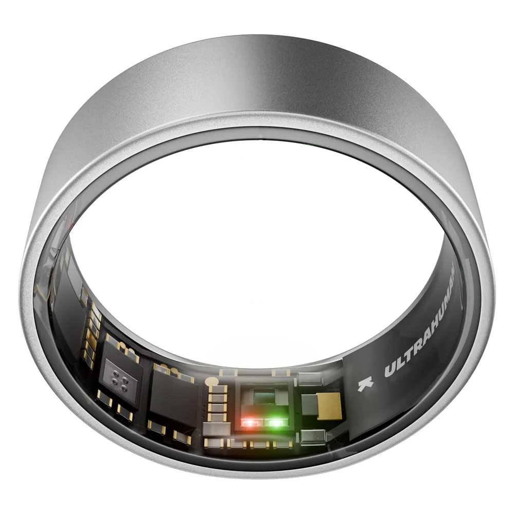 Ultrahuman Ring AIR - Raw Titanium - Size 6