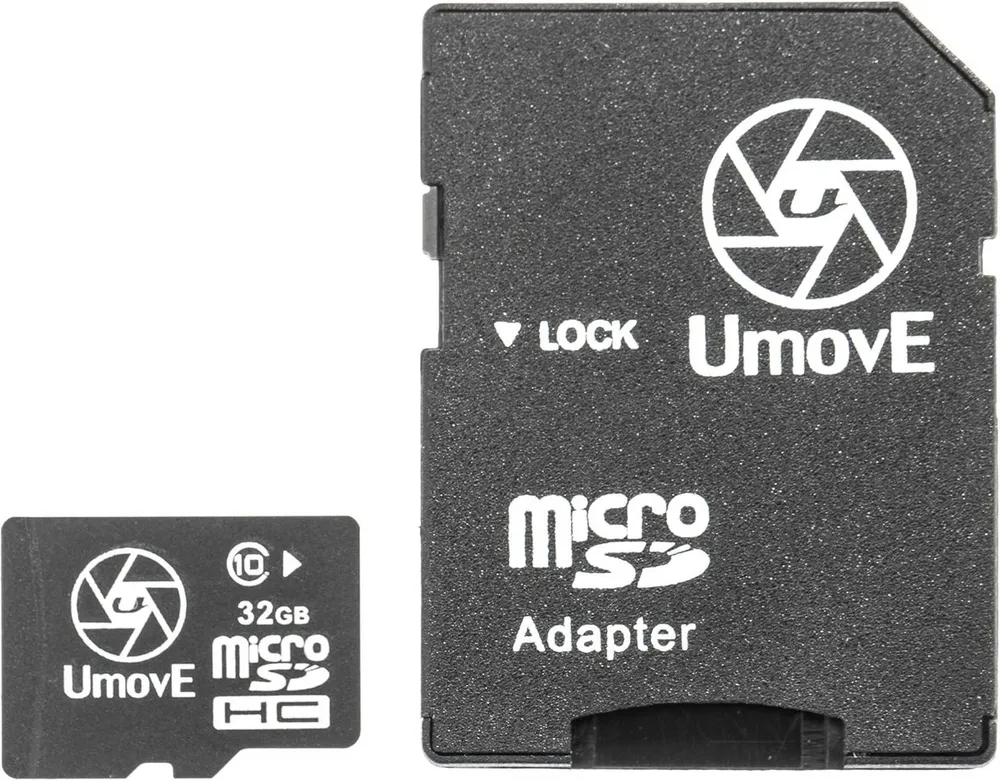 Ultrasport UMove MicroSD HC 32GB Speicherkarte Class 10 Klasse 10 Speicherkarte (32 GB)