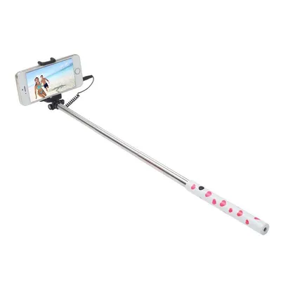 Selfie-Stick Ultron 173950 für Smartphone Rosa, Silber, Weiß