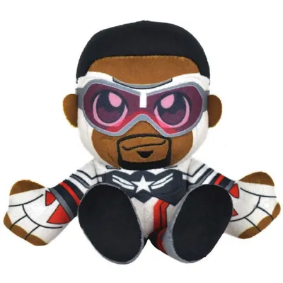 Uncanny Brands Avengers Plüsch Sam Wilson sitzend