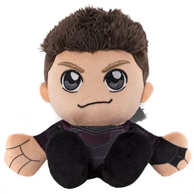 Uncanny Brands Avengers Sitzender Hawkeye Plüsch