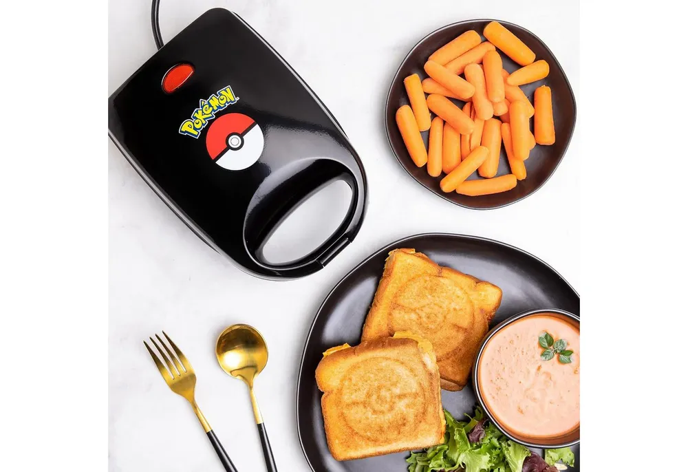 Uncanny Brands Sandwichmaker Pokémon Sandwich Maker – Toast- & Sandwich-Grill mit Pokémon-Design