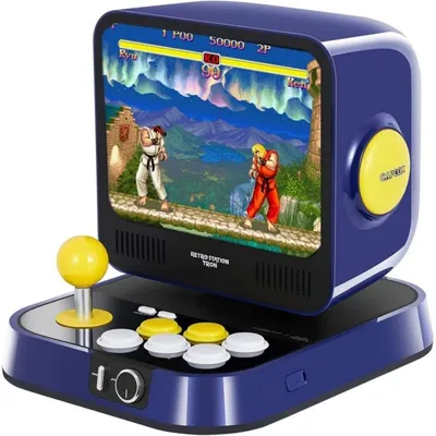 Retrospielkonsole Capcom Retro Station UNICO 8" LCD 10 vorinstallierte Spiele Bartop