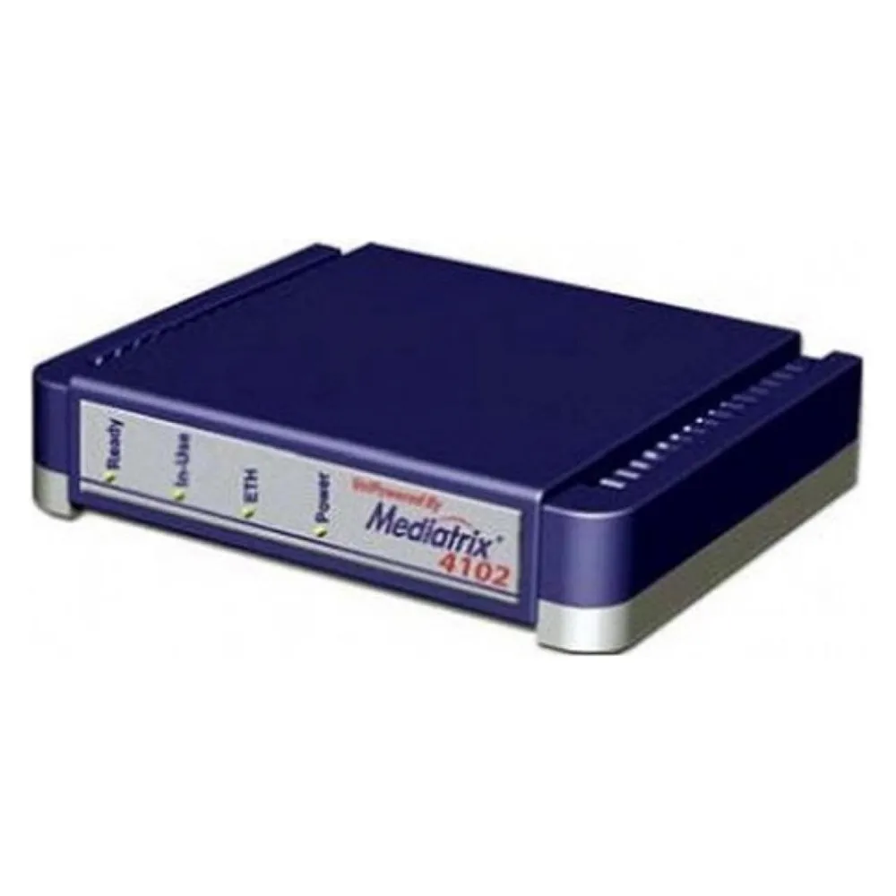 VoIP-Adapter Unify Mediatrix 4102 G.729A G.729B SIP MGCP 2xRJ-45 2xRJ-11